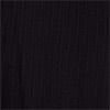 Vestido Chá De Alças Canelado Com Bordado Localizado, PRETO, swatch.