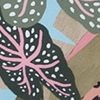 Maiô Cut Out com Amarração, FLORESTA, swatch.