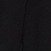 Calça Reta Em Bengaline Com Cintura Alta E Nervuras, PRETO, swatch.
