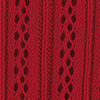 Blusa Cropped em Tricô com Detalhe Gola Alta, VERMELHO ROSE MADDER, swatch.