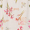 Vestido Longo Estampado De Alças Com Babado E Linho, POEMA BEGE, swatch.