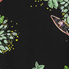 Vestido Midi Estampado em Viscose com Fenda, IGARAPE, swatch.