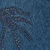 Bermuda Jeans De Cintura Alta Com Bordados, JEANS. Bermuda Jeans De Cintura Alta Com Bordados, JEANS, swatch.