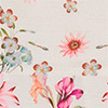 Blusa Curta Estampada Com Amarrações E Barra Godê, BEGE ALHAMBRA, swatch.
