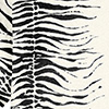 Blusa Estampada De Manga Curta Em Viscose Responsável, ZEBRA STRIPES PRETO, swatch.