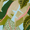 Blusa Manga Curta em Viscose Estampada, FLORESTA, swatch.