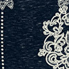 Blusa Balonê Estampada Sem Mangas Com Elástico Nas Costas, CUTWORK MARINHO, swatch.