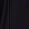 Camisa Overshirt De Mangas Longas Com Bolsos Bordados Vazado, PRETO, swatch.