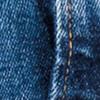 Saia Jeans Curta Cintura Alta com Elasticidade, JEANS ESCURO, swatch.