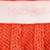 Blusa Cropped em Tricô com Decote V, LARANJA CANDY, swatch.