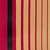 Blusa Curta Estampada Em Algodão Com Decote Posterior, STRIPES VERMELHO, swatch.