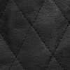 Jaqueta em PU com detalhes Matelassê, PRETO REATIVO, swatch.