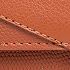 Bolsa Tiracolo Satchel com Detalhe, CAMELO, swatch.