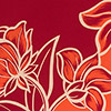 Blusa Curta Estampada Com Mangas Longas E Franzidos, ANEMONE VERMELHO, swatch.