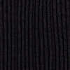 Blusa Cropped De Alças Com Decote Em V Em Malha De Tricô, PRETO, swatch.