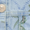 Camisa Jeans Cropped Manga Curta Estampada, JEANS, swatch.