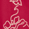 Vestido Curto Com Zíper E Bordado Localizado, VERMELHO PASSION, swatch.