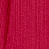 Vestido Curto De Mangas Longas Em Malha Canelada Essential, VERMELHO PASSION, swatch.