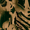 Blusa Regata Estampada De Alças Com Decote V Em Viscose, ZEBRA PLISSE VERDE, swatch.