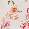 Shorts Estampado De Cintura Alta Com Bolsos E Linho, POEMA BEGE, swatch.