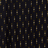 Vestido Longo Estampado Com Decote Em V E Enfeite, PATTERN PRETO, swatch.