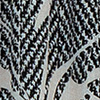 Saia Midi Chevron em Viscose com Franzido, CHEVRON/LISTRAS, swatch.