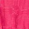 Vestido Curto Fluido Com Mangas Amplas E Transparência, CHECK ROSA, swatch.