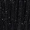 Blusa Gola Alta em Tricô comTransparência, PRETO REATIVO, swatch.