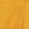 Vestido Curto em Linho com Manga 3/4 Bufante, AMARELO ANGUS, swatch.