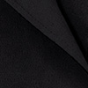Sobretudo em Suede com Cinto, PRETO REATIVO, swatch.