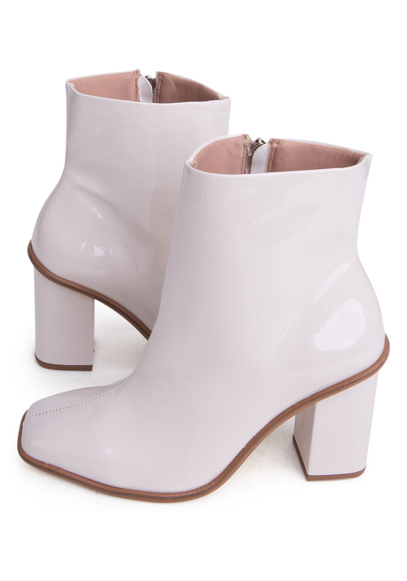Bota cano curto sales vinil