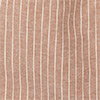 Blusa Assimétrica Curta Listrada Em Algodão, BEGE ZEFIRO, swatch.