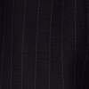 Calça Carrot Cintura Alta Alfaiataria Risca de Giz, PRETO REATIVO, swatch.