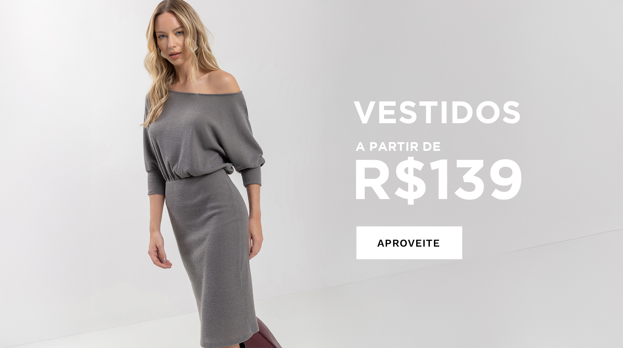Vestidos até 50% Off