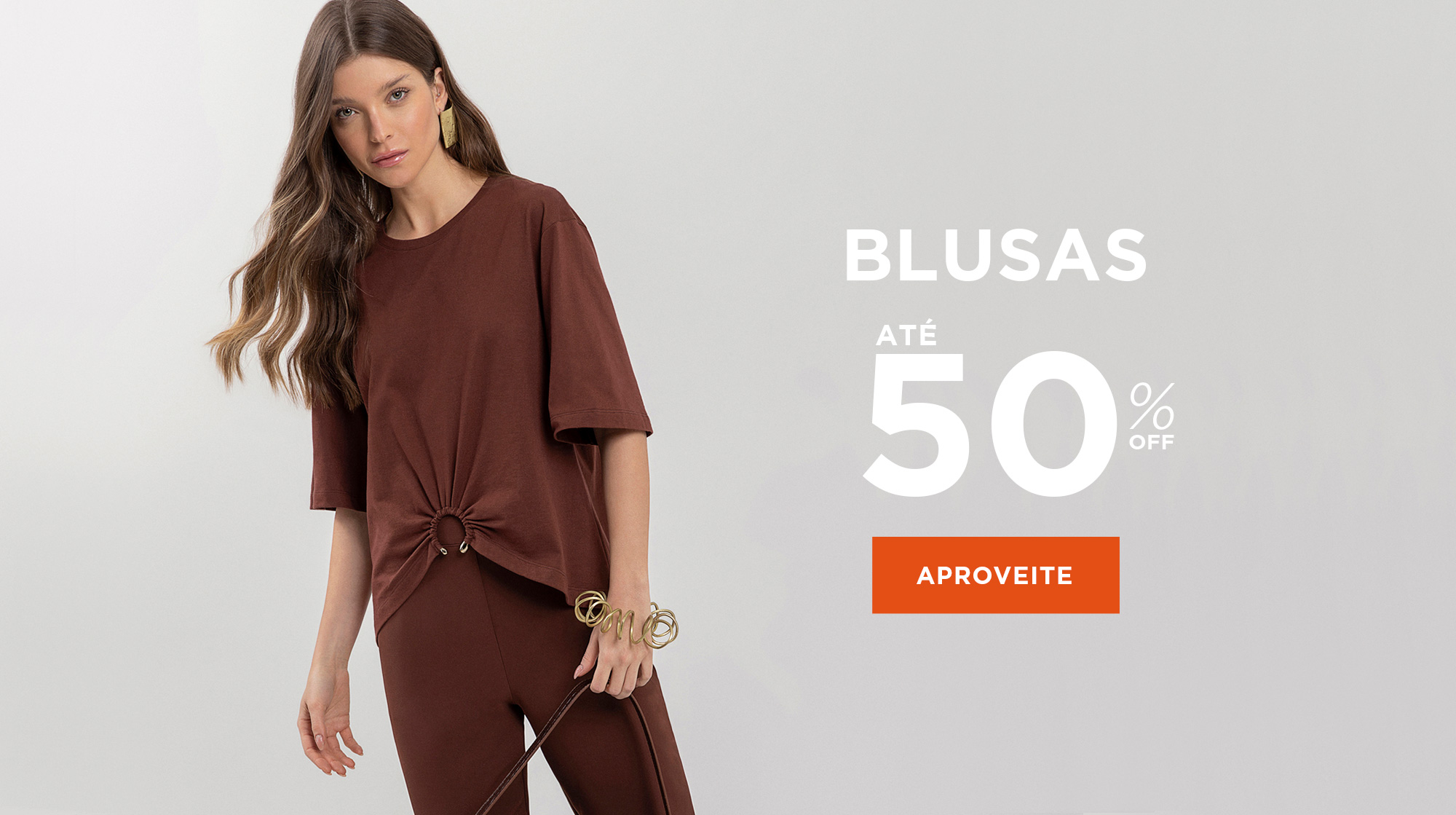 Blusas até 50% Off